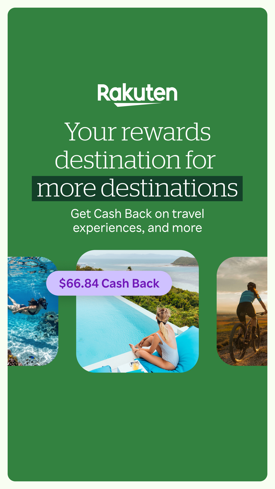 Rakuten Facebook ad