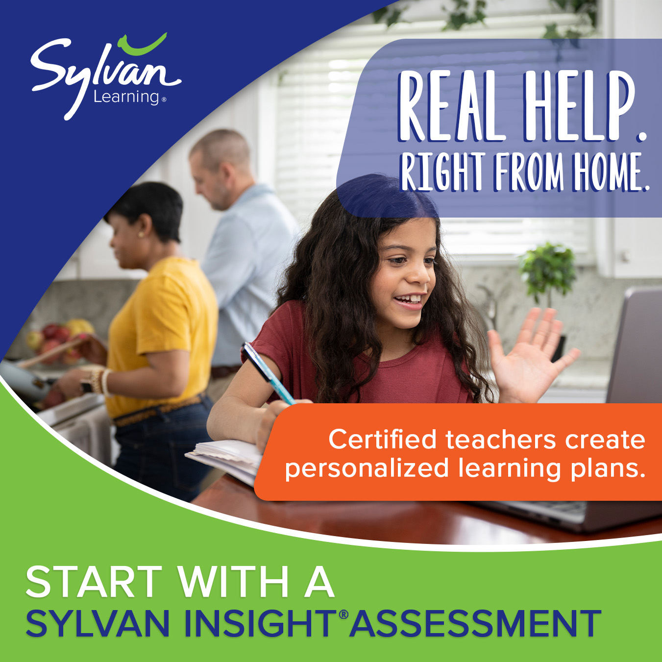 Sylvan Learning Facebook ad