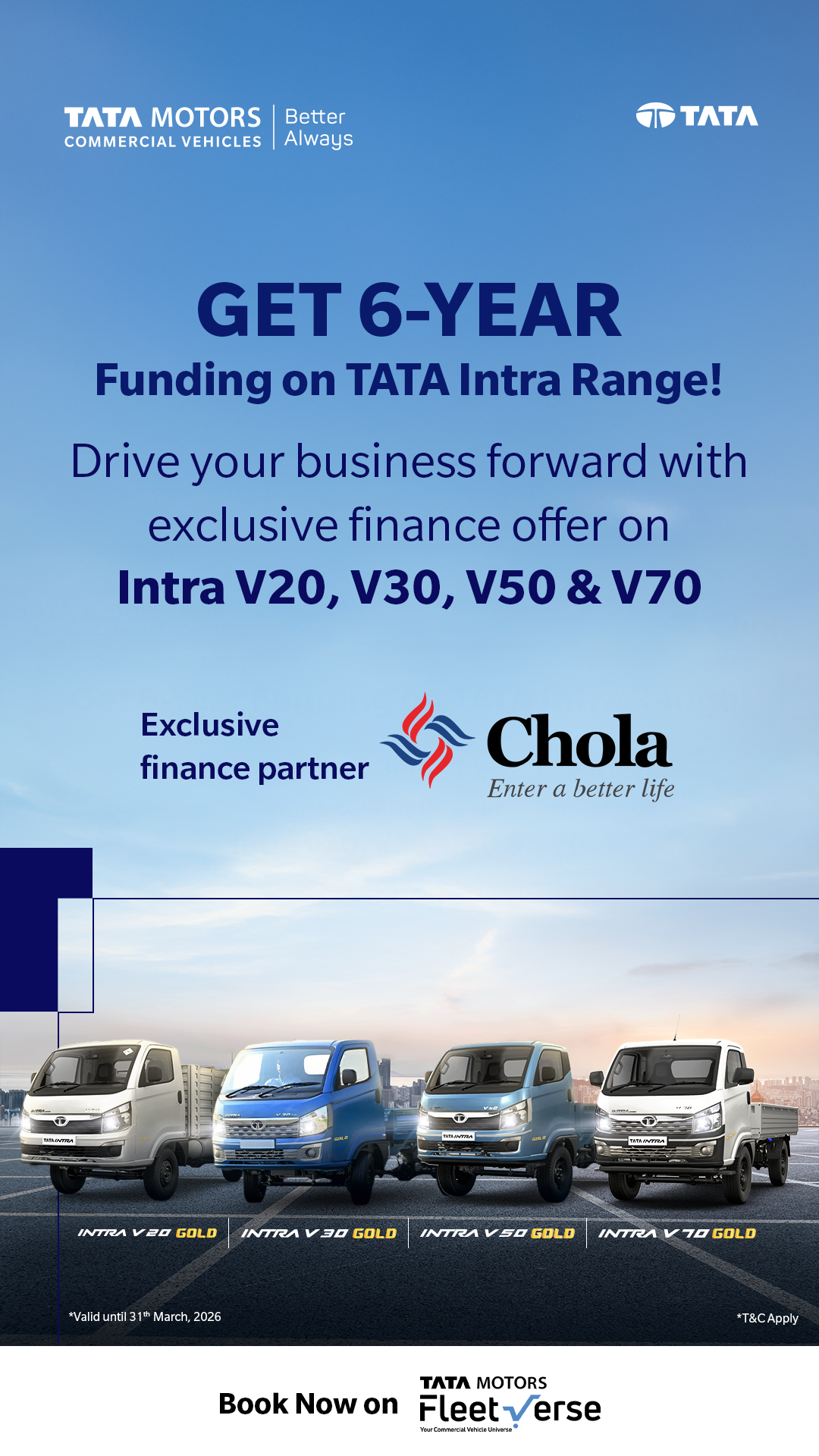 TATA Motors Fleet Verse Facebook ad