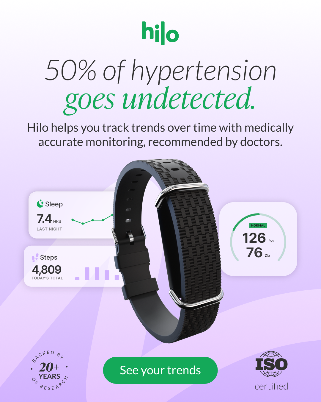 Hilo.Health Facebook ad