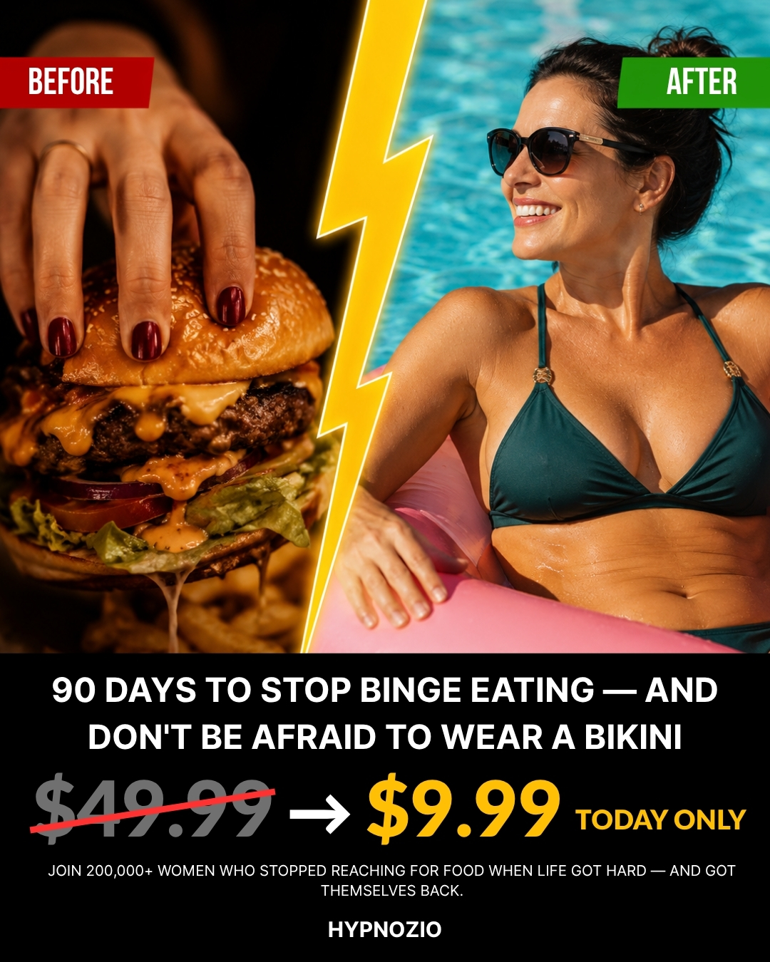 Hypnozio: power of hypnotherapy Facebook ad