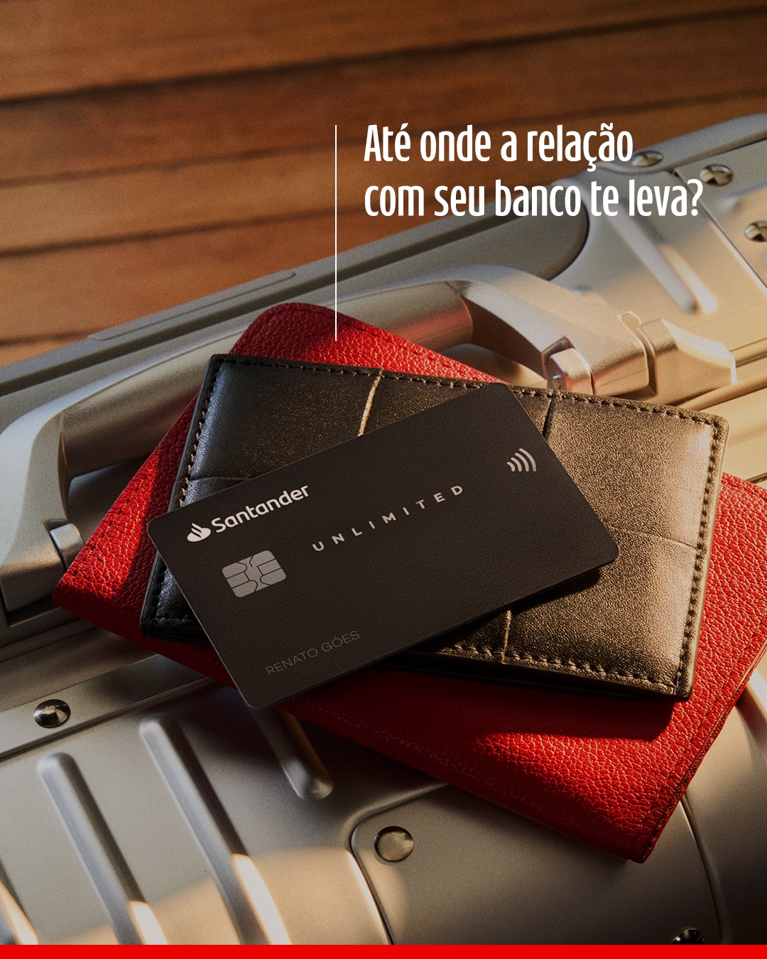 Santander Select Facebook ad