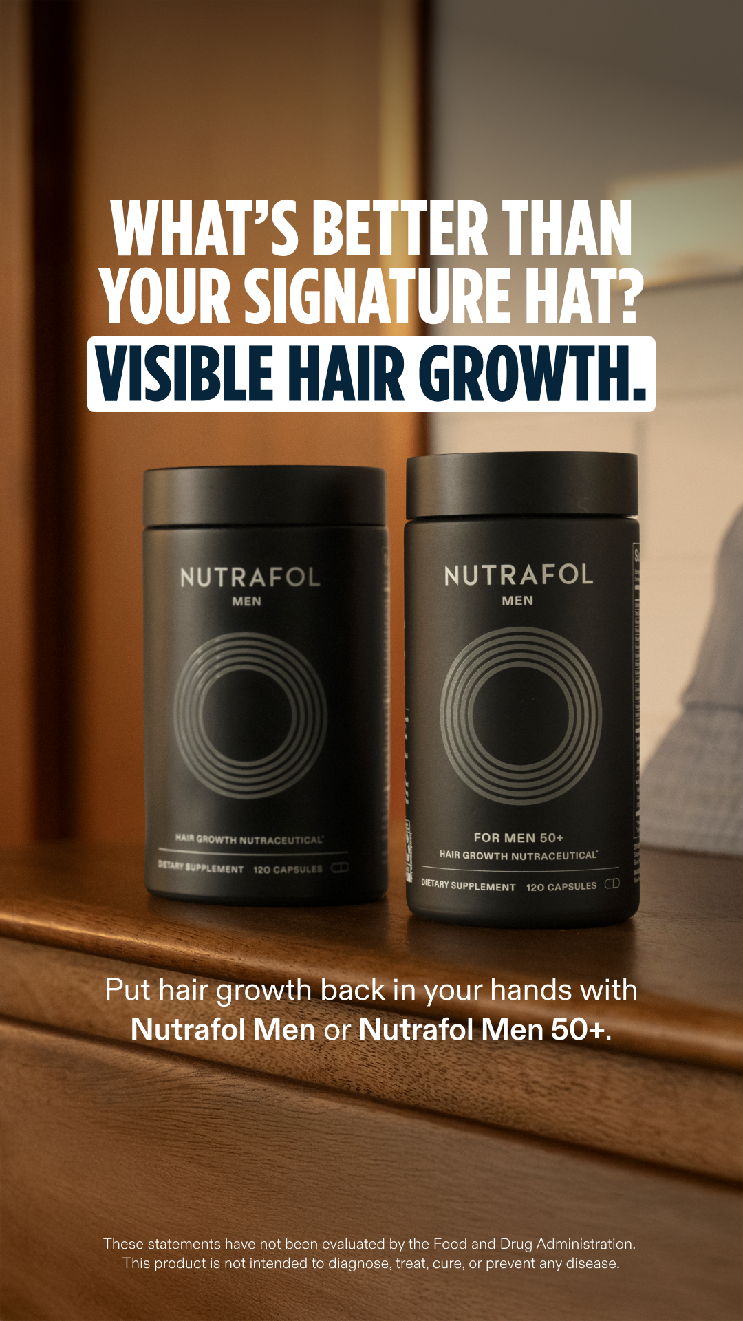 Nutrafol Men Facebook ad