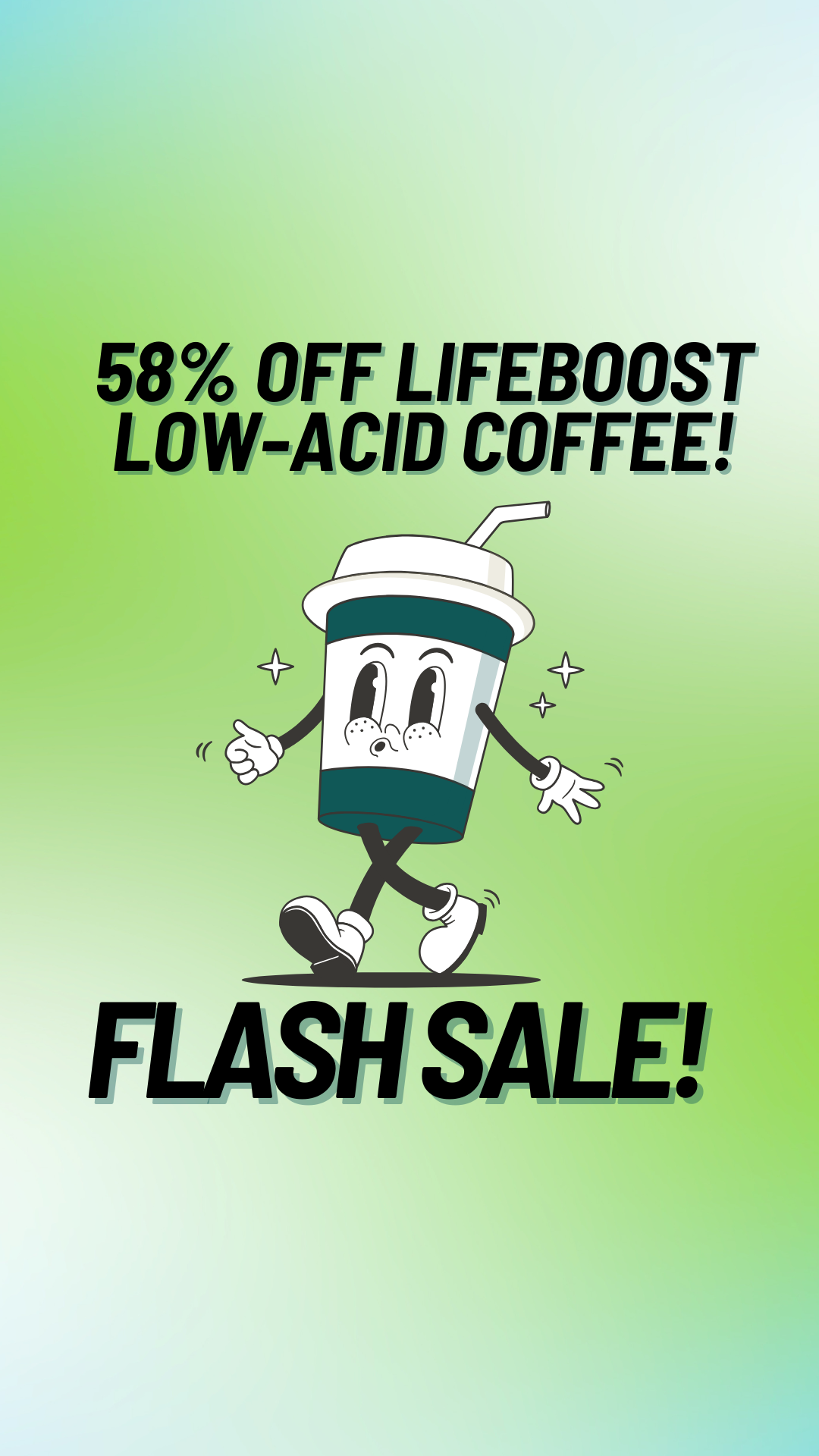 Lifeboost Coffee Facebook ad