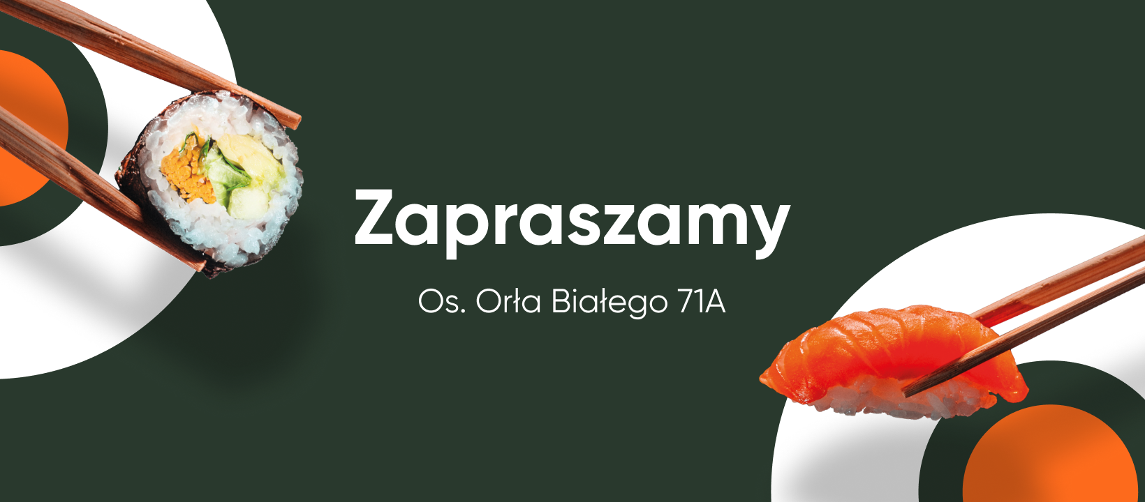 Bento Sushi Facebook ad: Naszą pasją jest kuchnia azjatycka, a naszym celem…