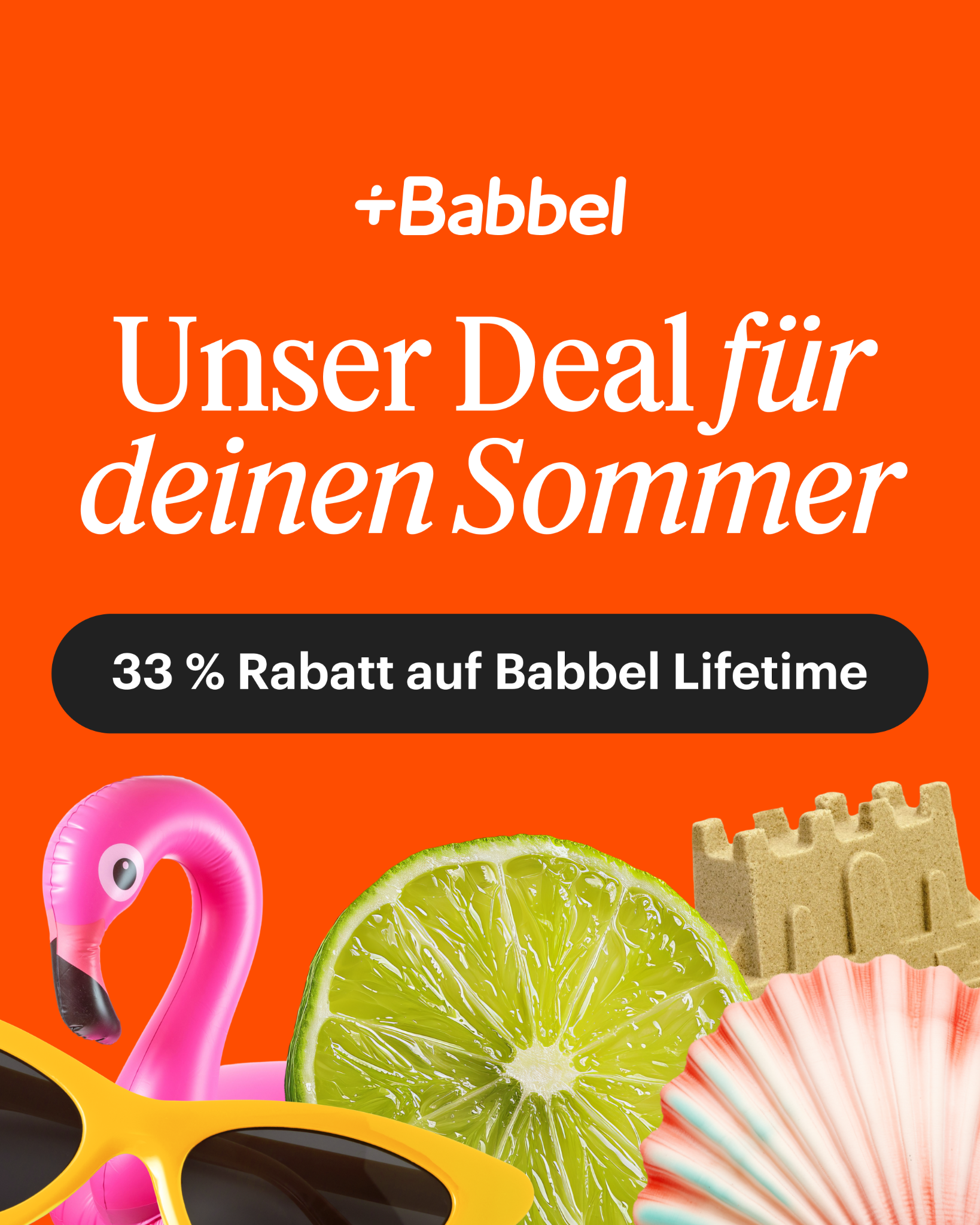 Babbel Facebook ad