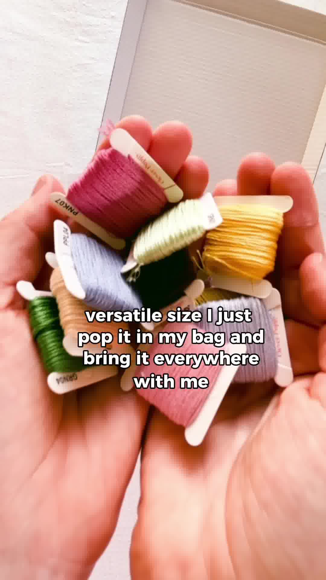 Clever Poppy Facebook ad: Embroidery Kit for Beginners