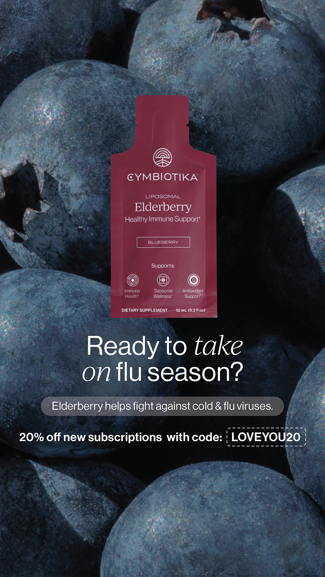 Cymbiotika Facebook ad