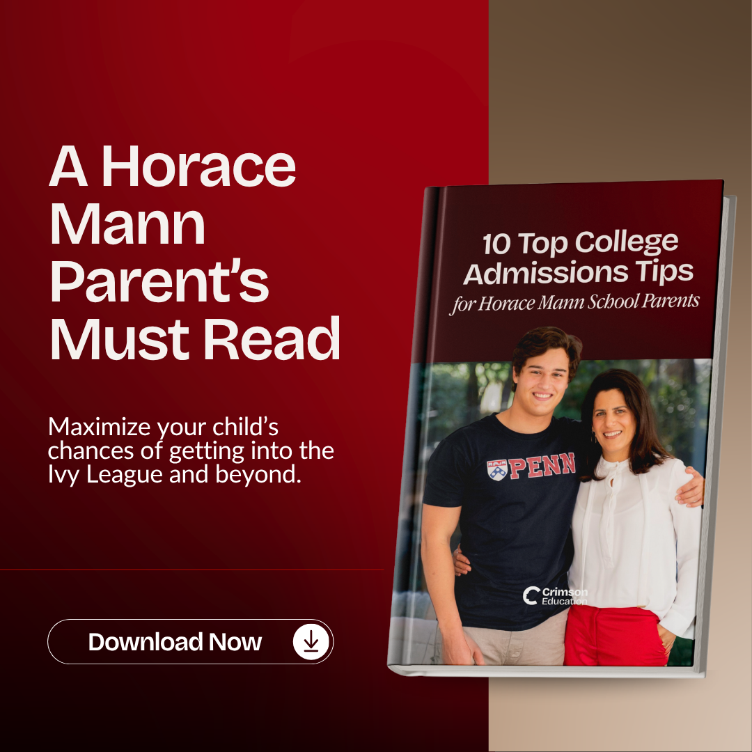 Crimson Education Facebook ad