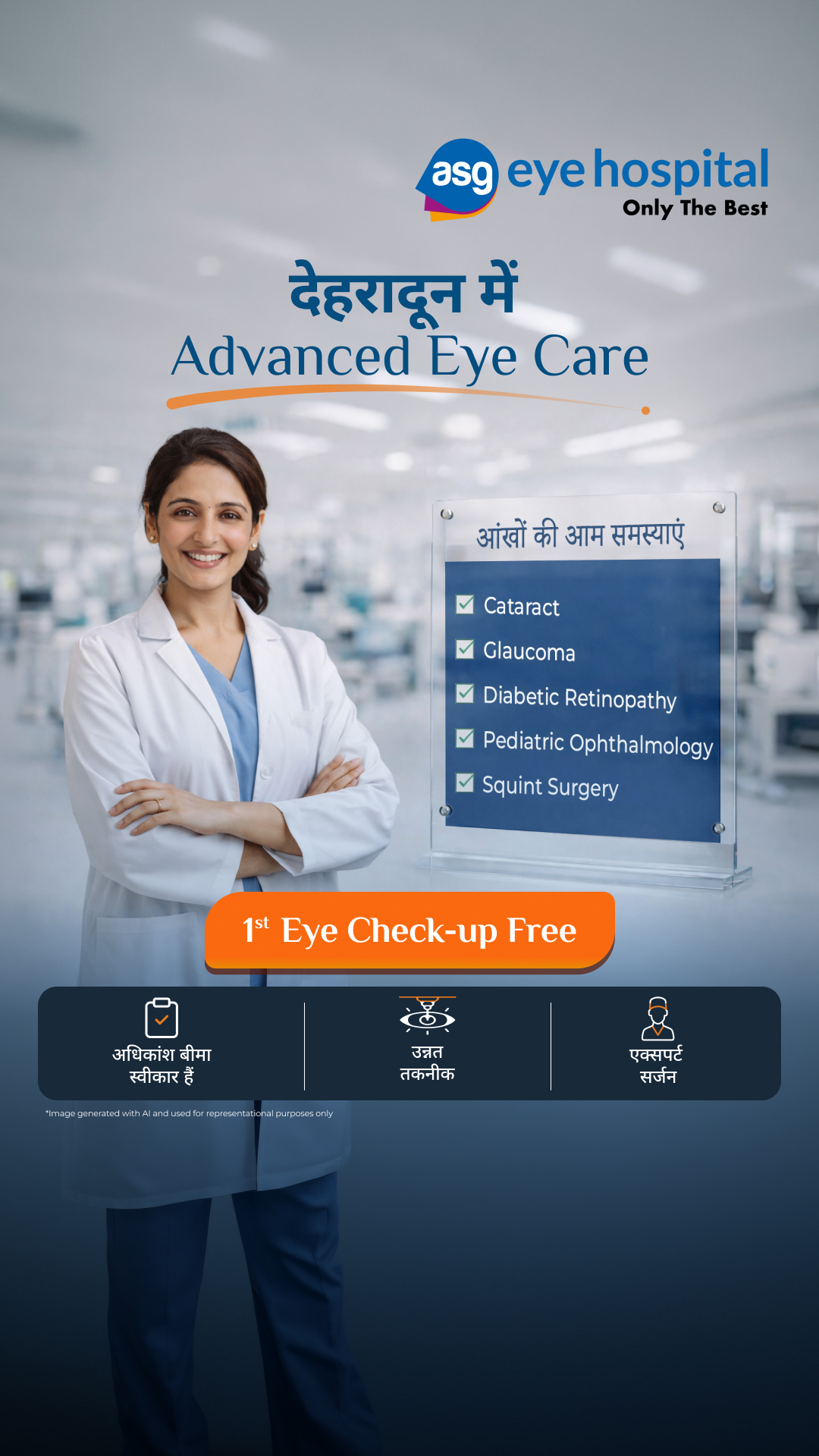 ASG Eye Hospital Facebook ad