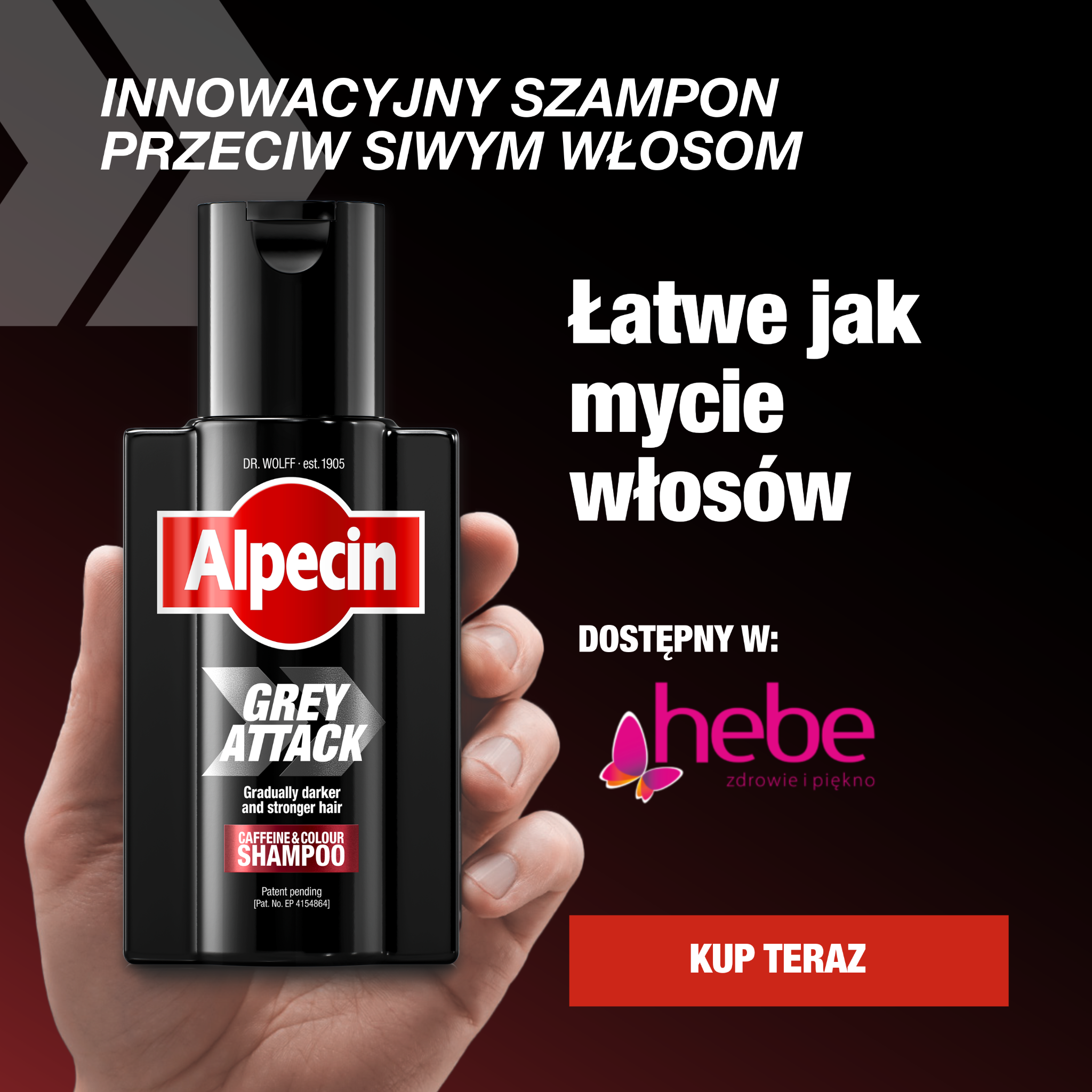 Alpecin Facebook ad