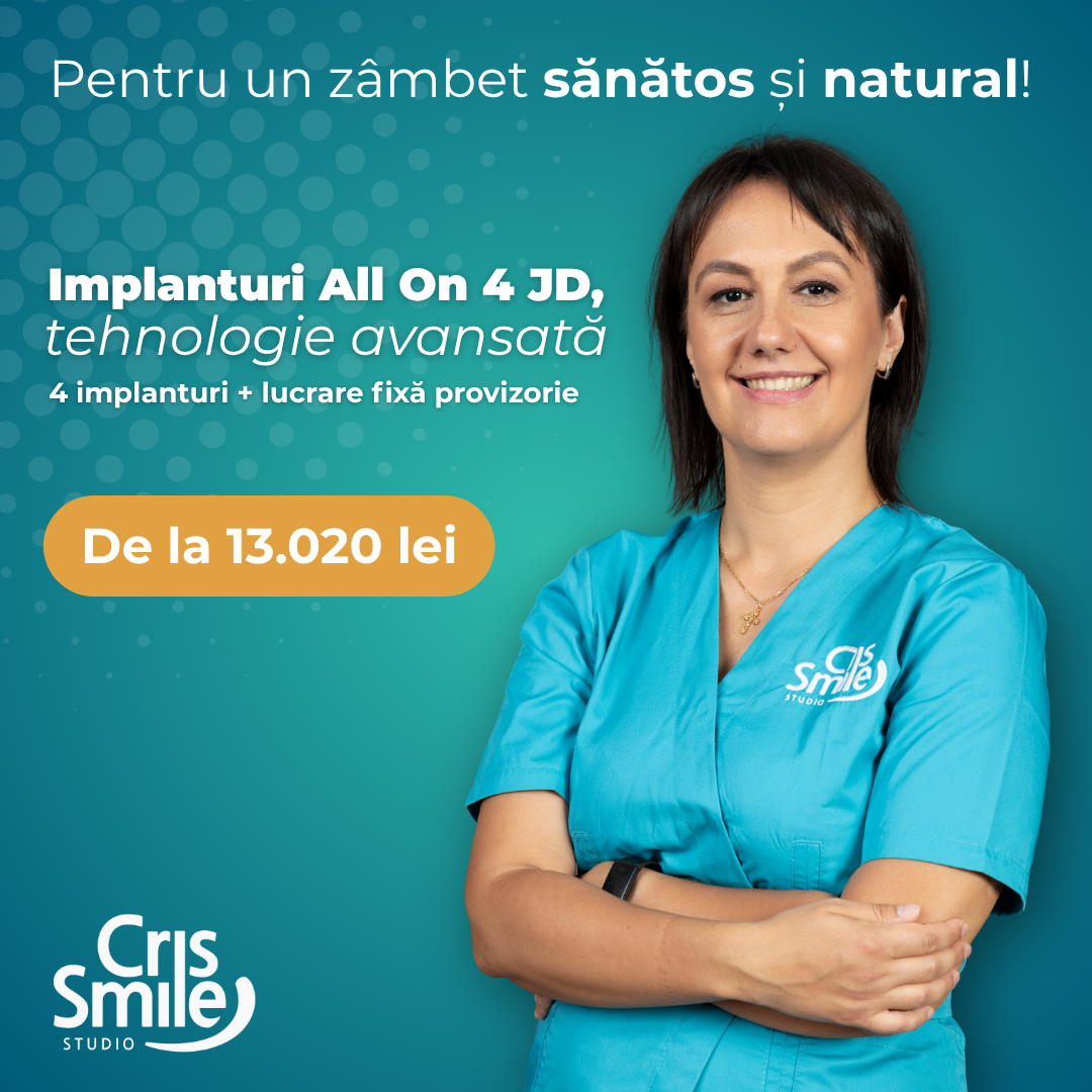 Cris Smile Studio Facebook ad: Zâmbete în ofertă, doar la Cris Smile Studio!