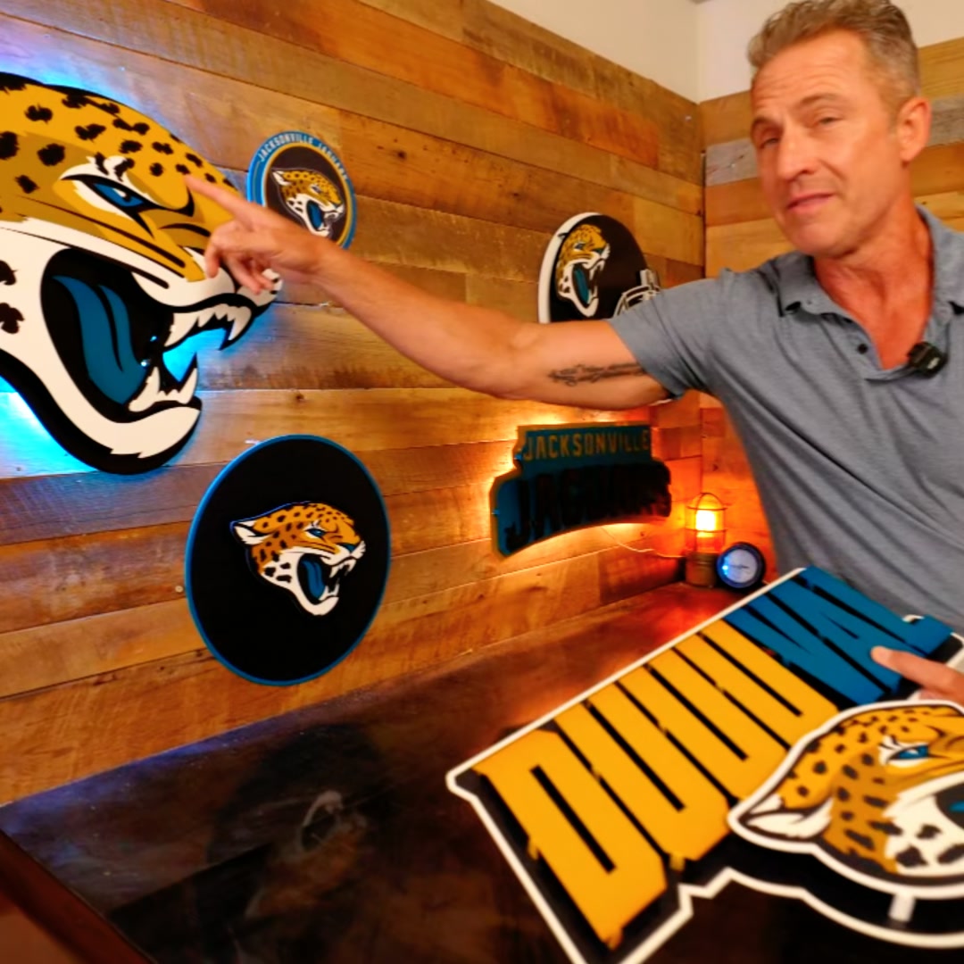Hex Head Art Facebook ad: Built for Jags Fans