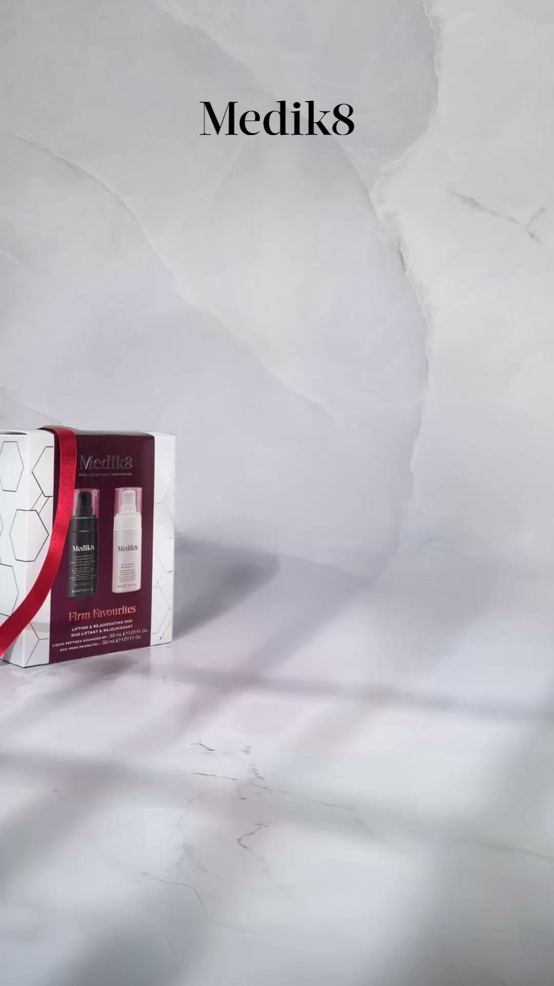 Medik8 Facebook ad: Clinically Proven & Ready To Gift