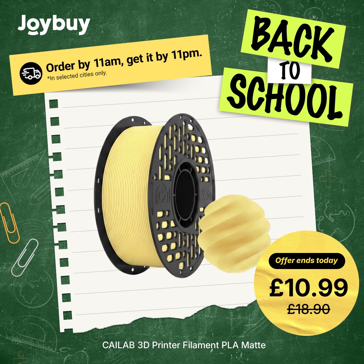 Joybuy UK Facebook ad: Unmissable tech deals are here-shop your favourites today!