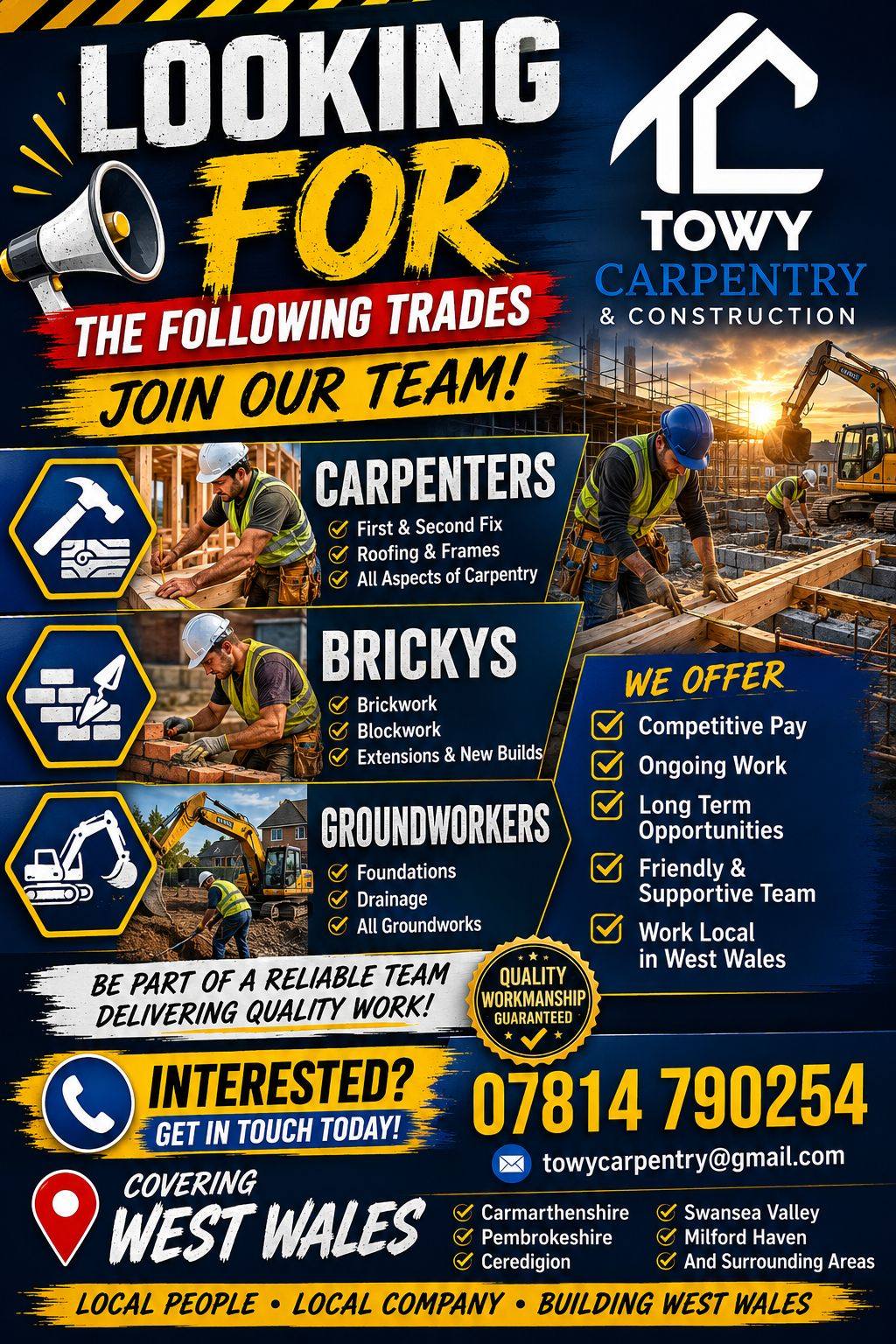 Towy  carpentry & construction services ltd Facebook ad