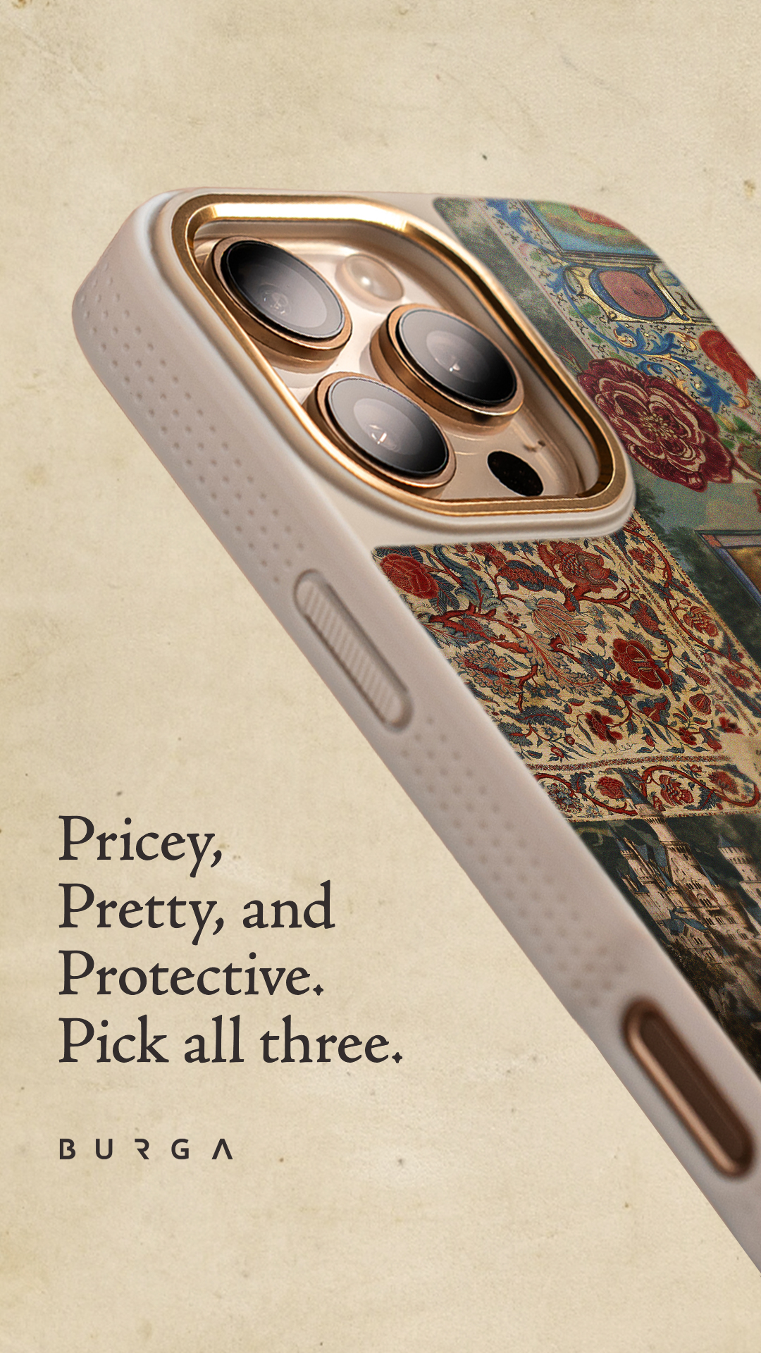BURGA Cases Facebook ad