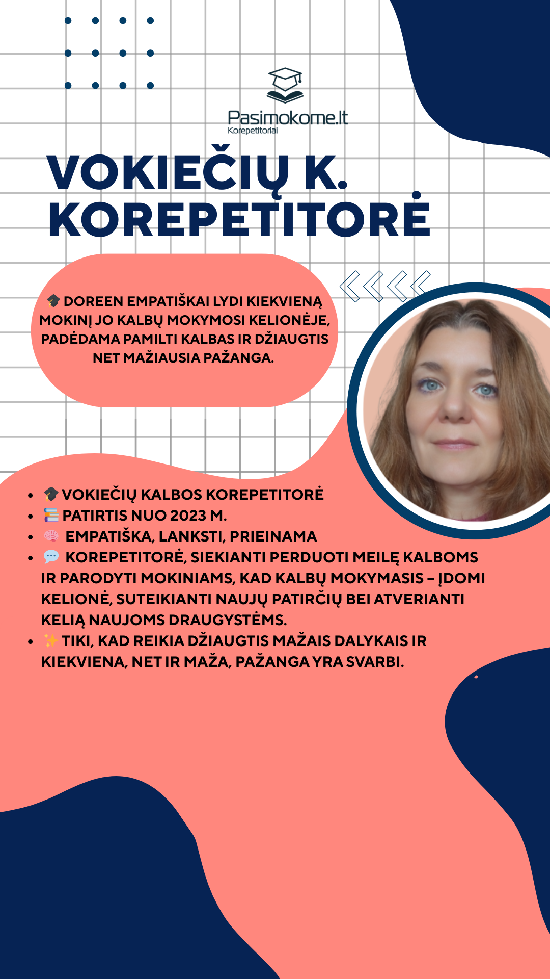 Pasimokome.lt korepetitoriai Facebook ad