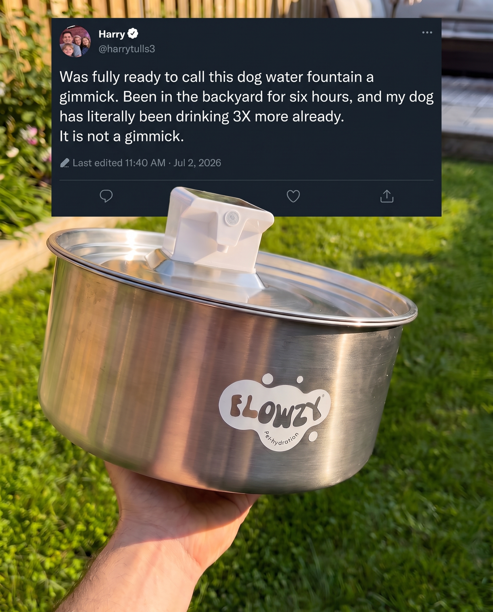 Flowzy Facebook ad