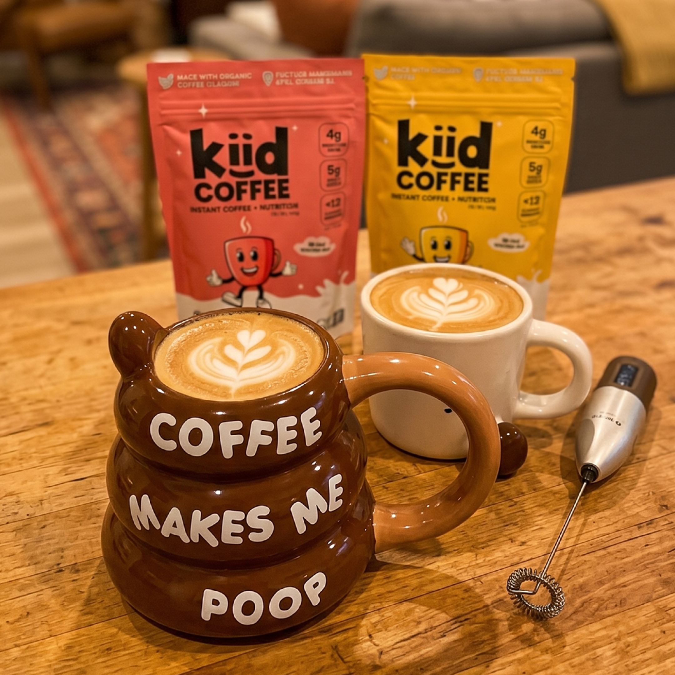 Parent Pick of the Day Facebook ad: World's first coffee for kids.