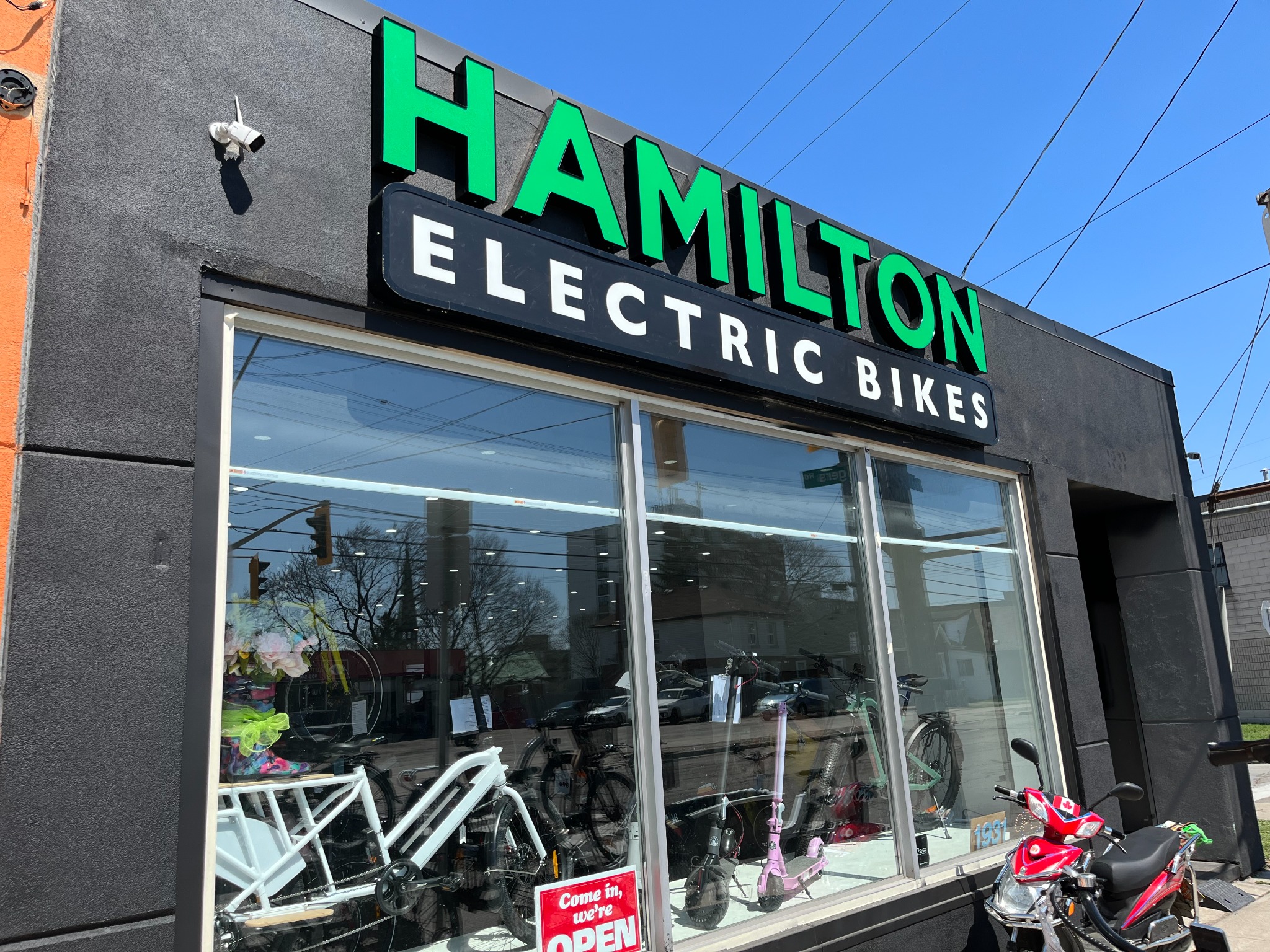 Hamilton Electric Bikes Facebook ad