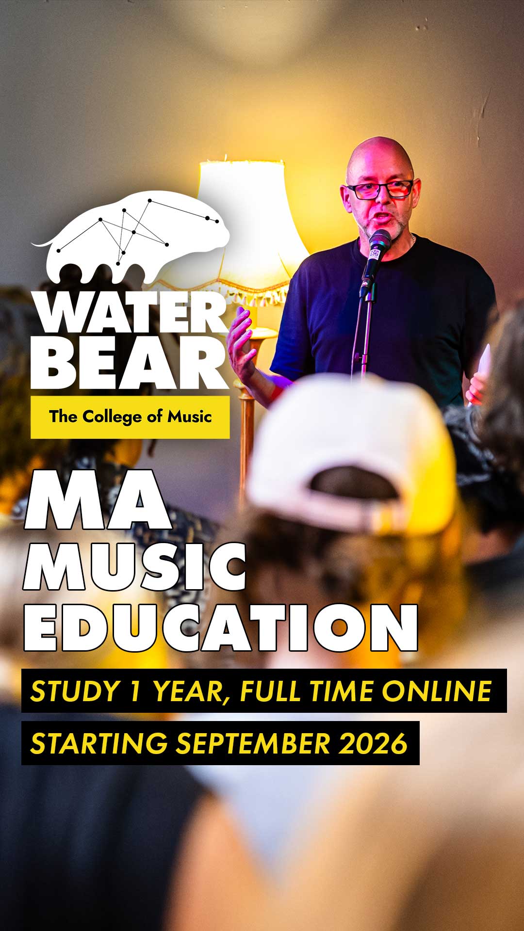 WaterBear - The College of Music Facebook ad