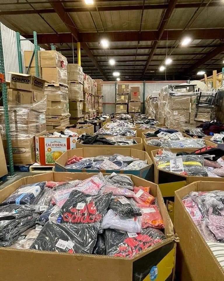 pallet King liquidation USA Facebook ad: PALLET SALES AND AMAZON MYSTERY BOXES GENERAL MERCHANDISE…