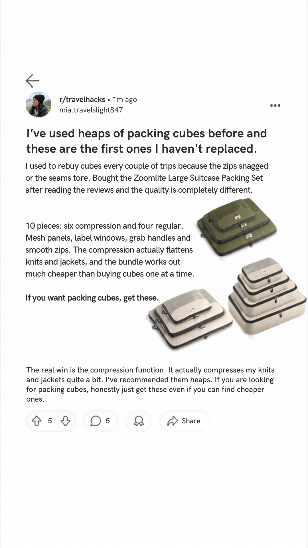 Zoomlite Facebook ad
