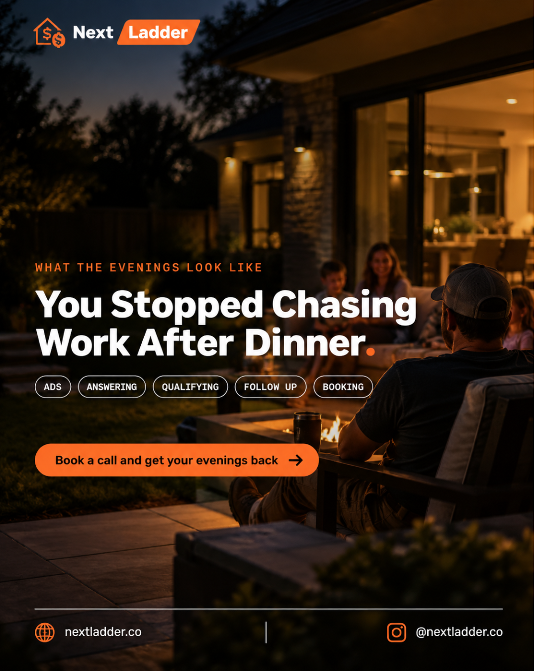 Nextladder Facebook ad: Get 5-7 Home Renovation Projects, Guaranteed!