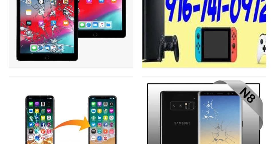 Cellphone repair store Facebook ad: Cellular repair