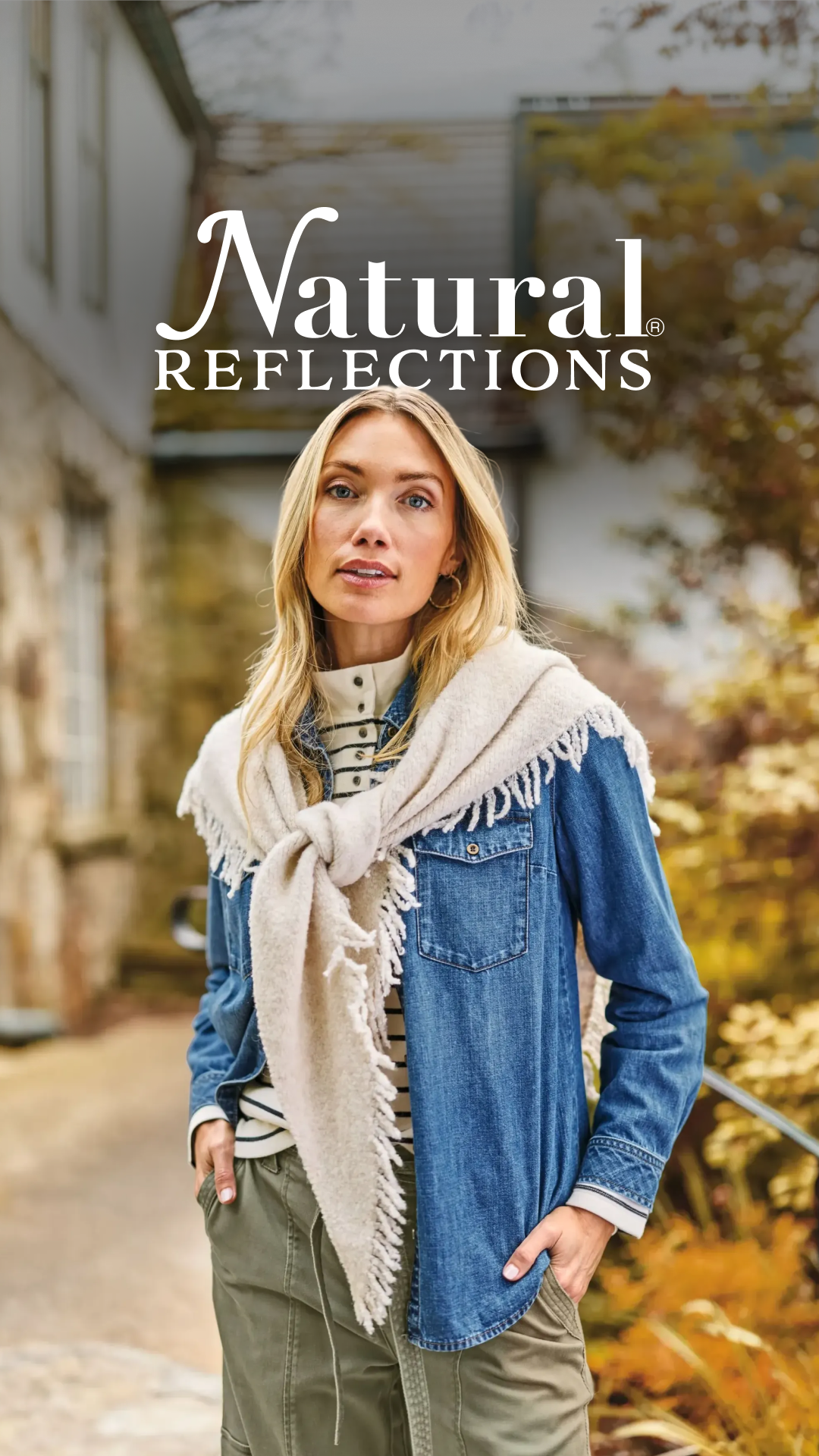 Natural Reflections Facebook ad: Cozy Fall Favorites