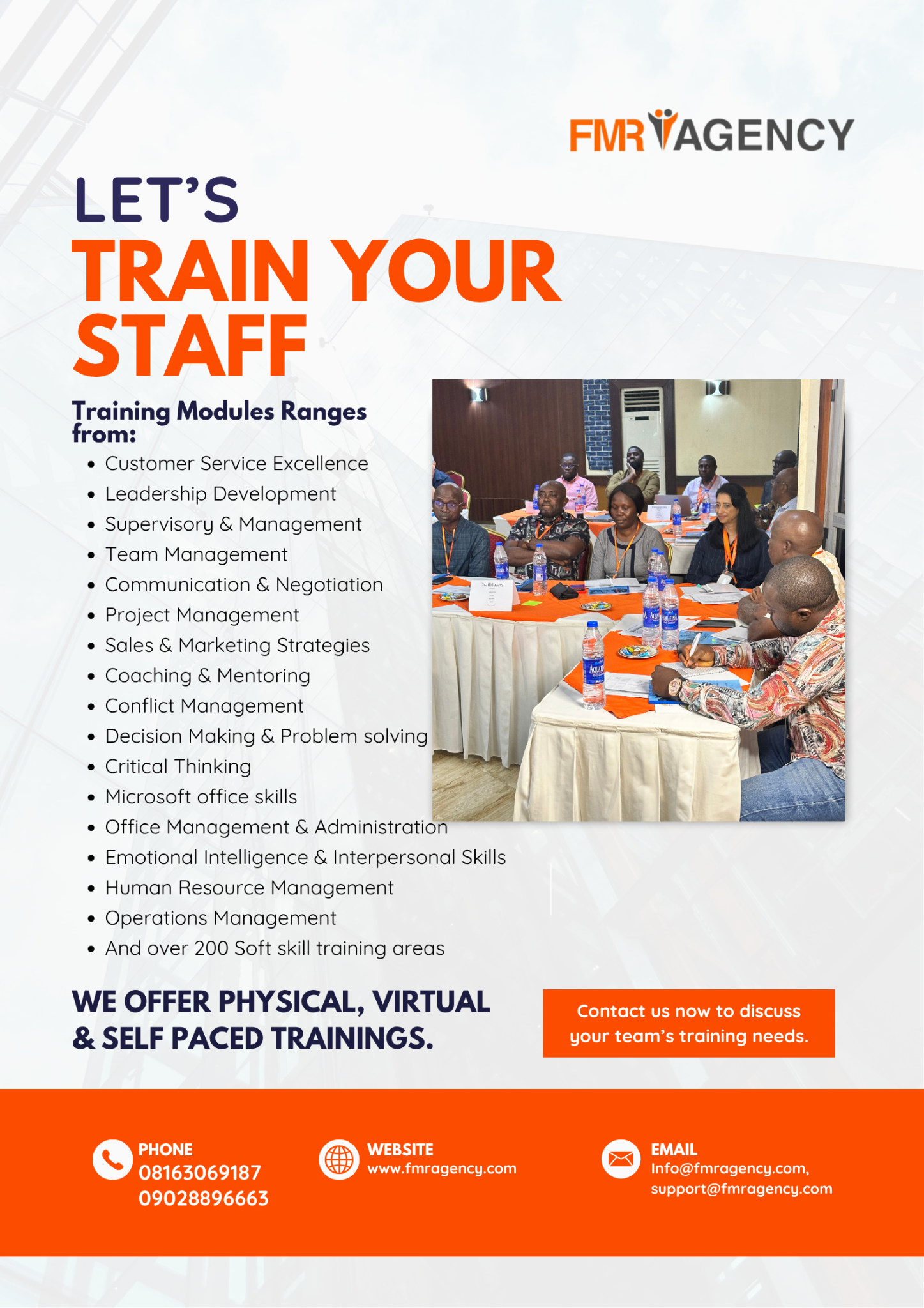 FMRAGENCY Facebook ad: Your People Are Your Advantage, Train Them to…