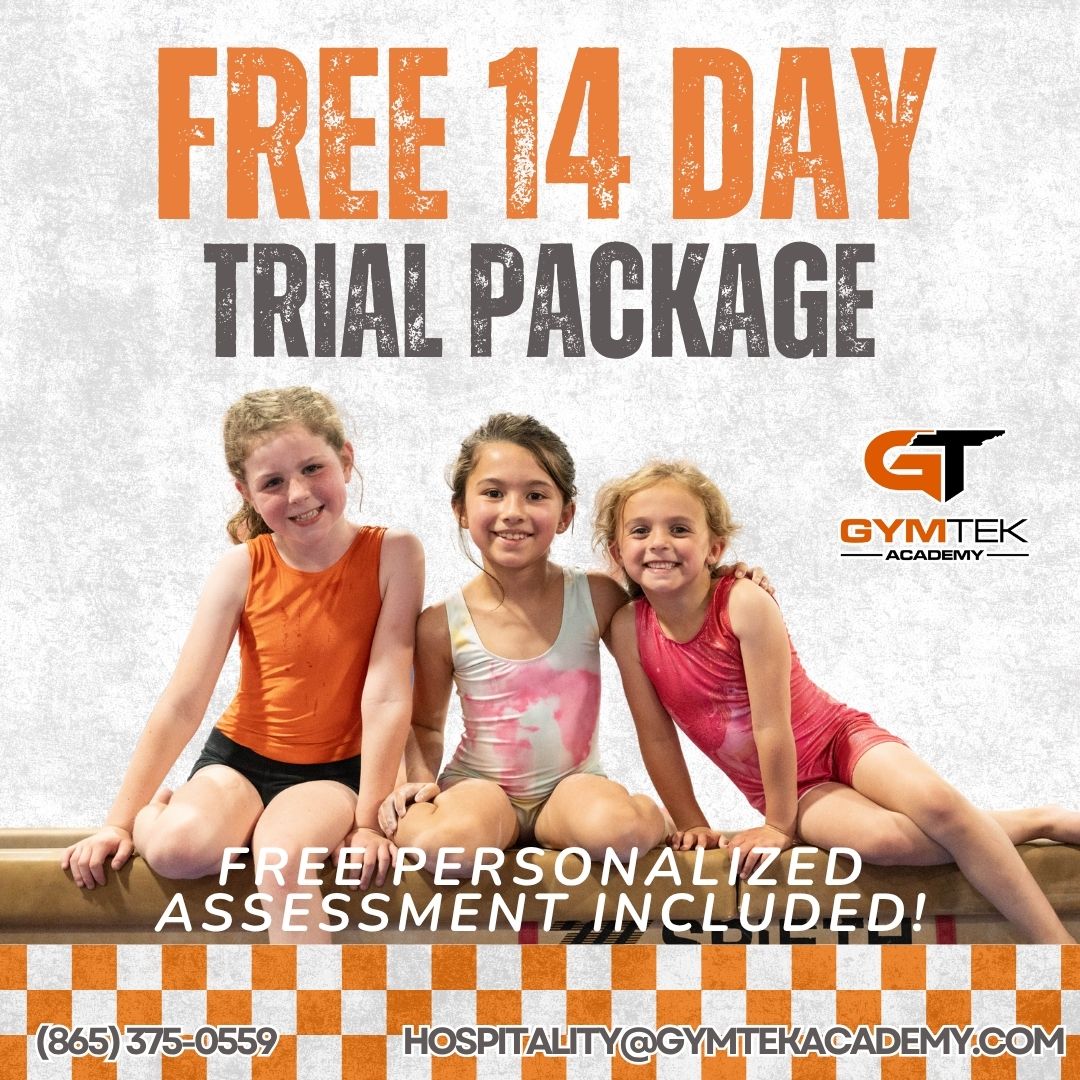 GymTek Academy Facebook ad: 14 Days of GymTek Fun, FREE!