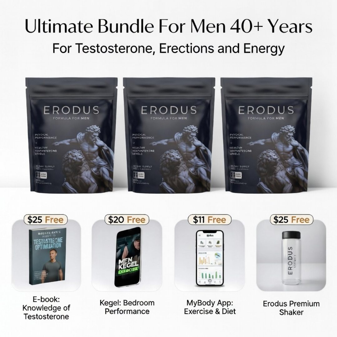 Erodus Formula For Men Facebook ad