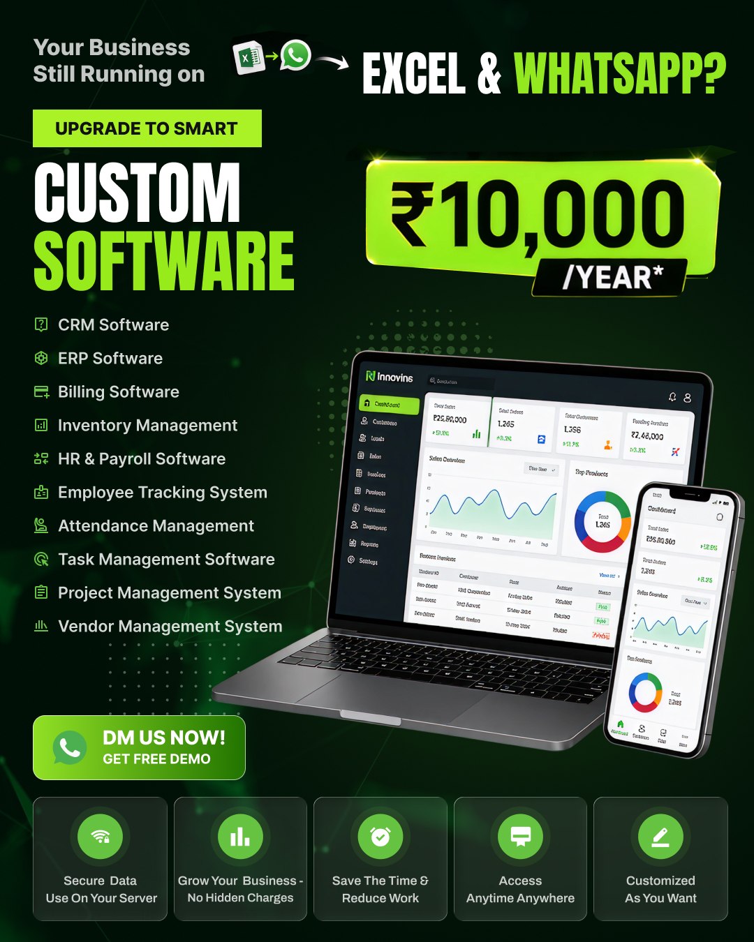 Innovins Softtech Solutions Pvt. Ltd. Facebook ad