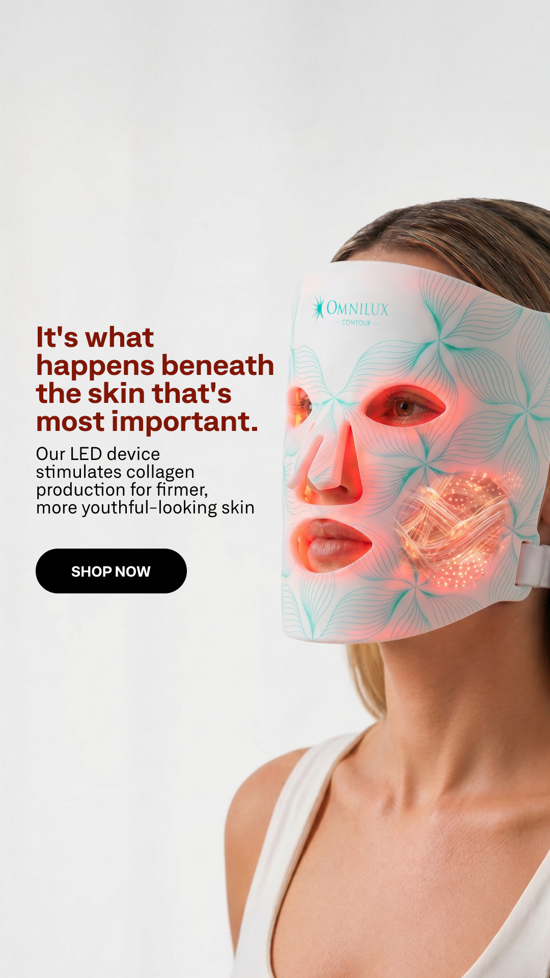 Omnilux Facebook ad