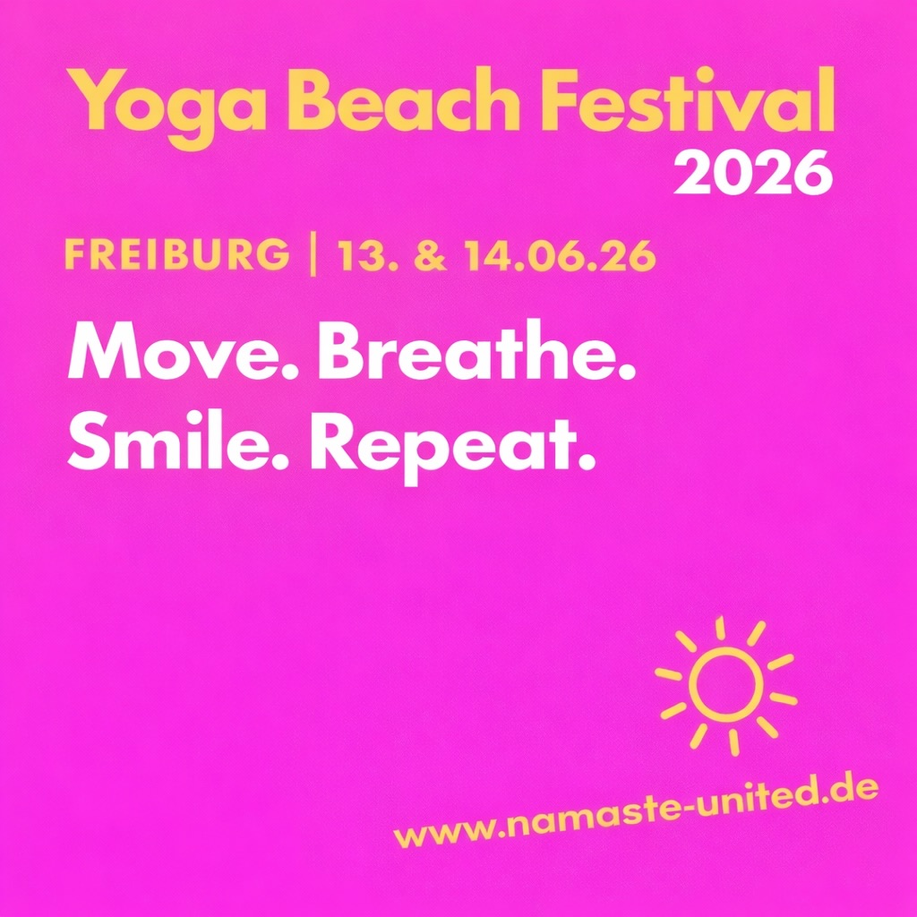 Namaste United Facebook ad: YOGA BEACH FESTIVAL | FREIBURG 26