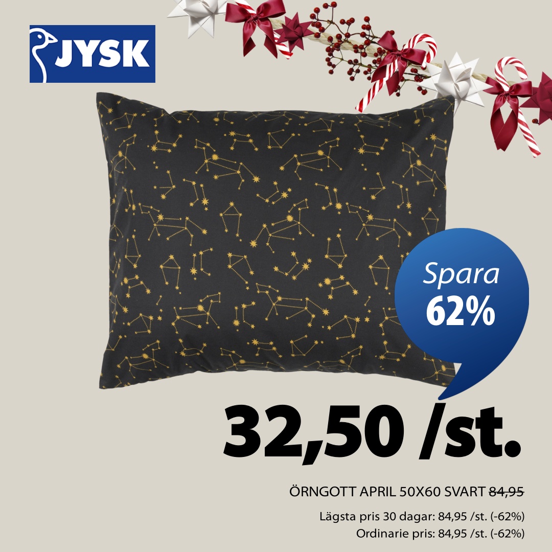 JYSK Sverige Facebook ad