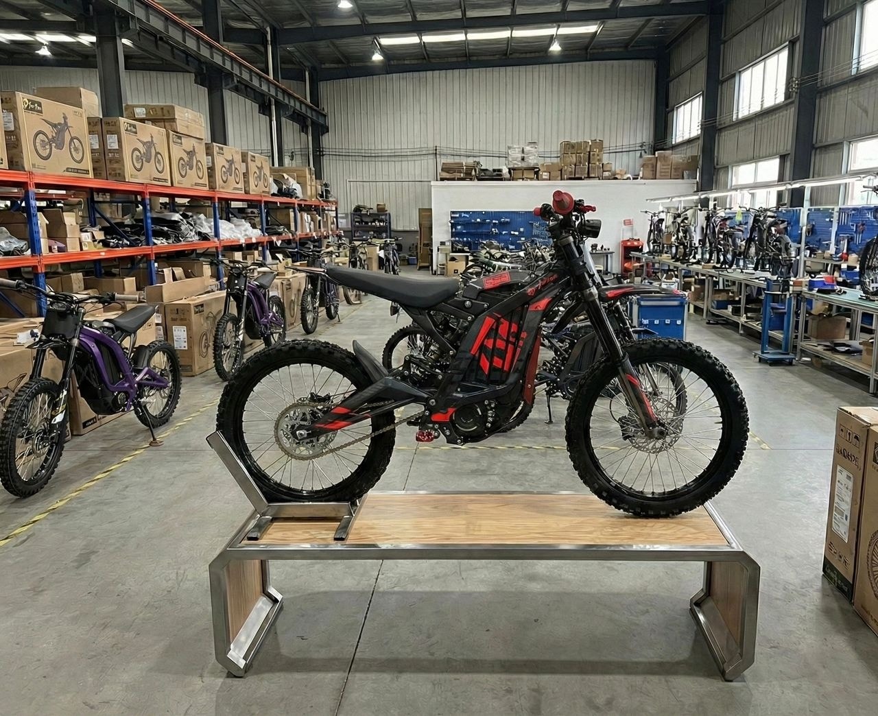 New and used surron bikes warehouse Facebook ad