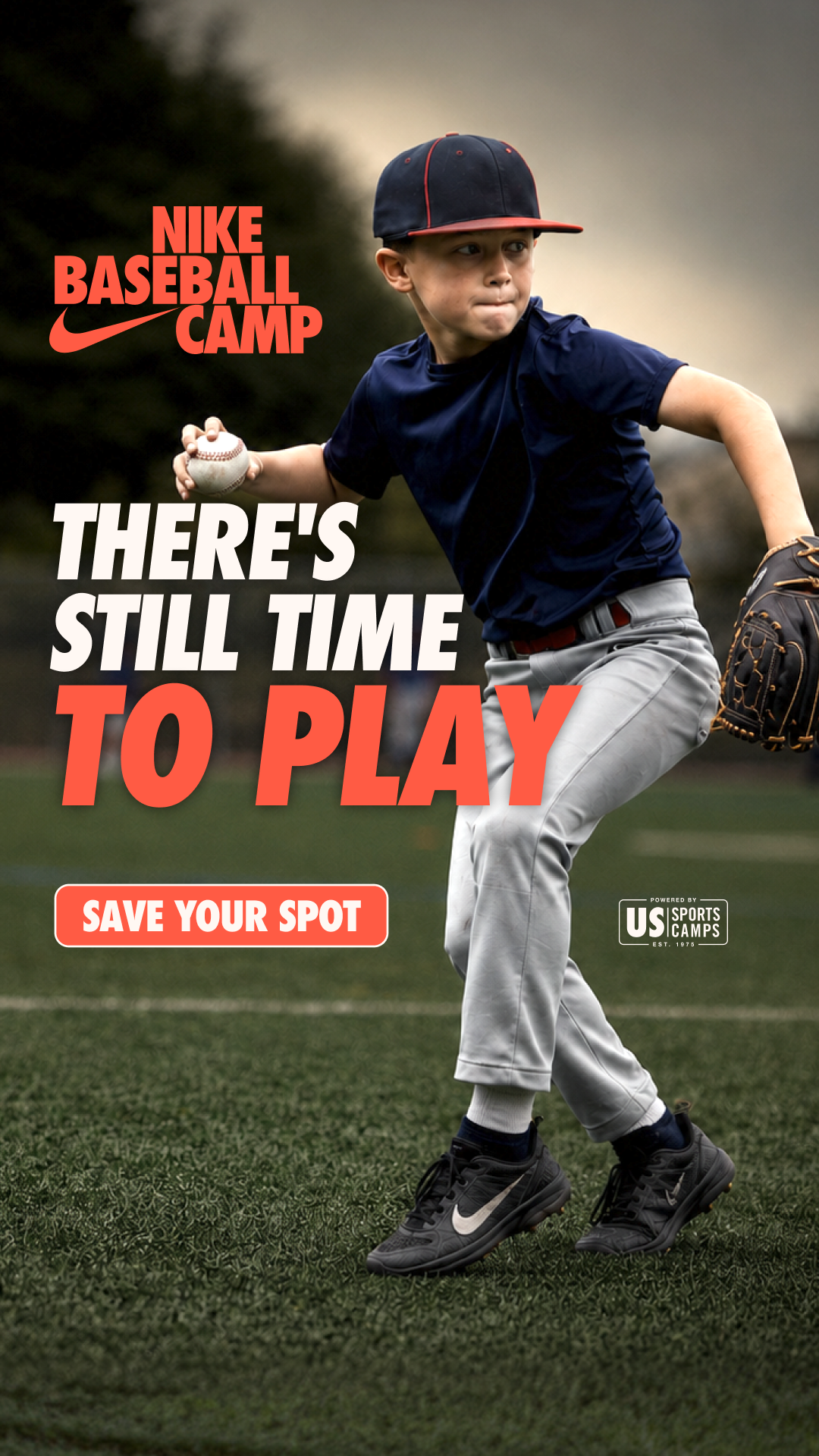 US Sports Camps - NIKE Sports Camps Facebook ad