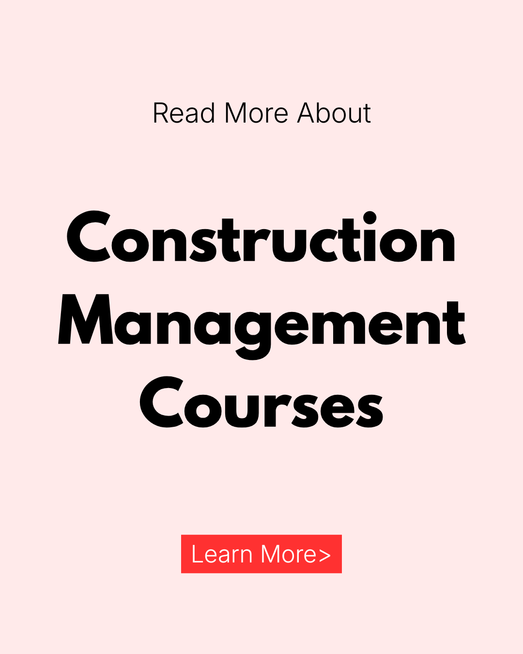 Near Health Facebook ad: Learn About Construction Management Courses