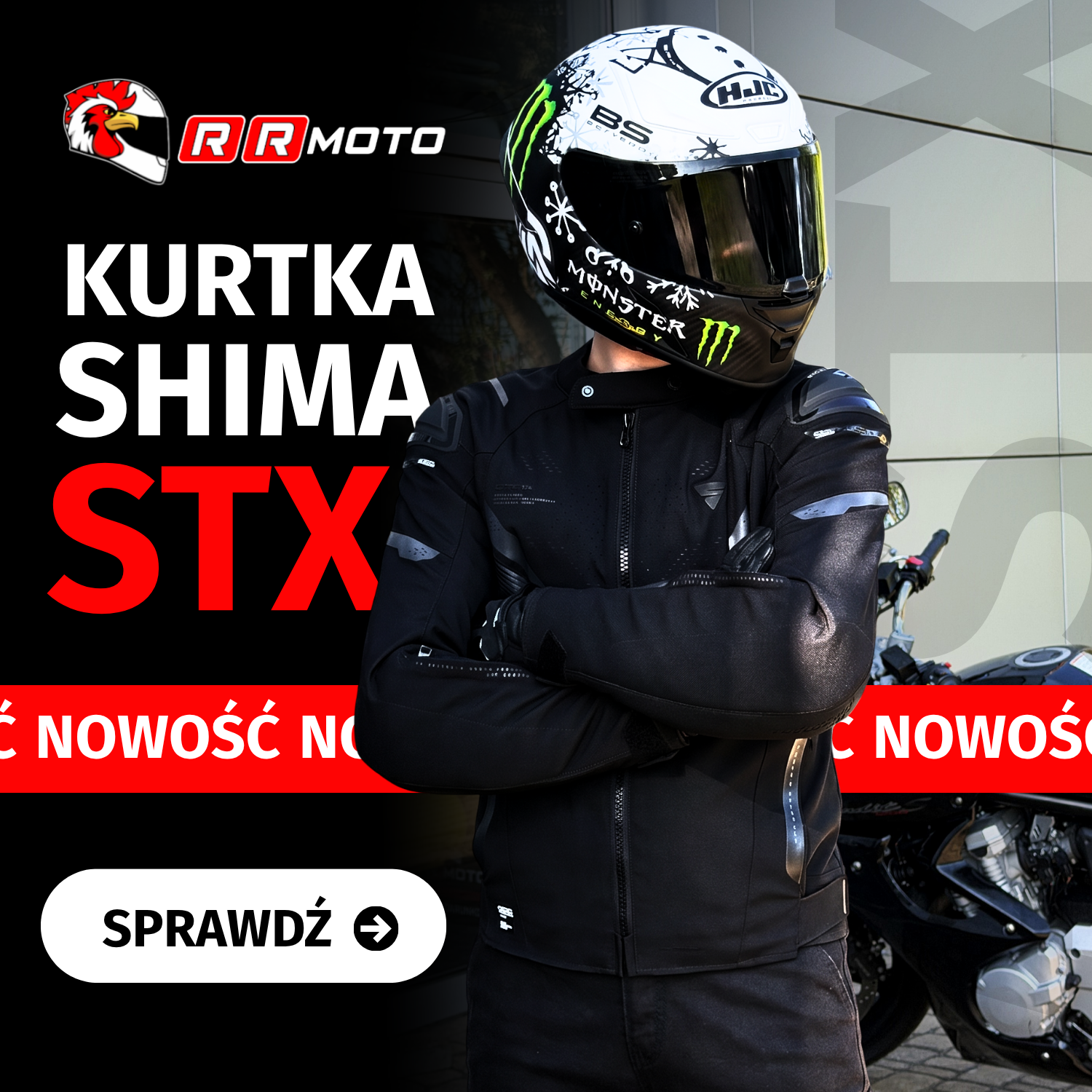 RRmoto.pl Facebook ad: NOWOŚĆ!