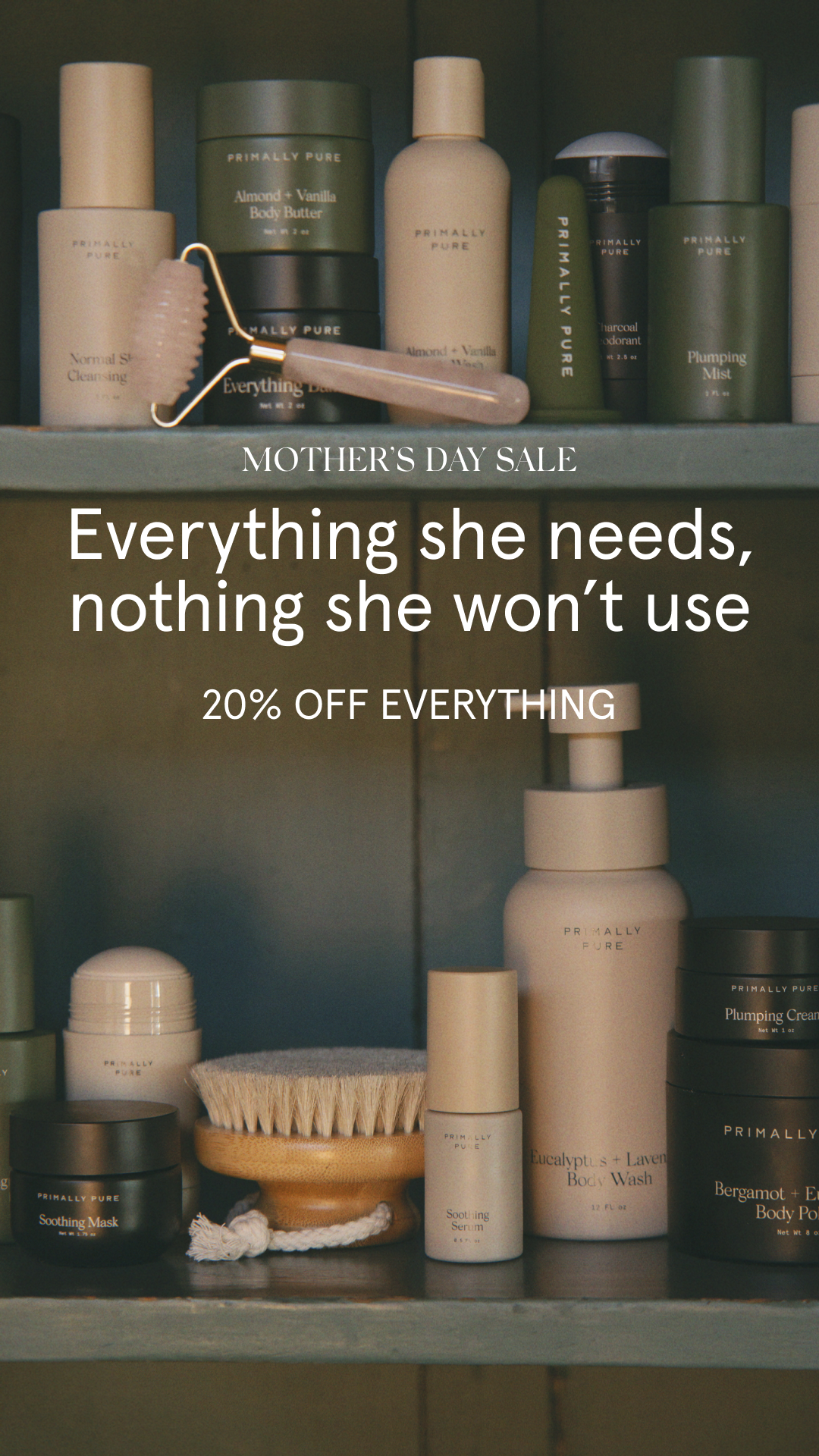 Primally Pure Skincare Facebook ad