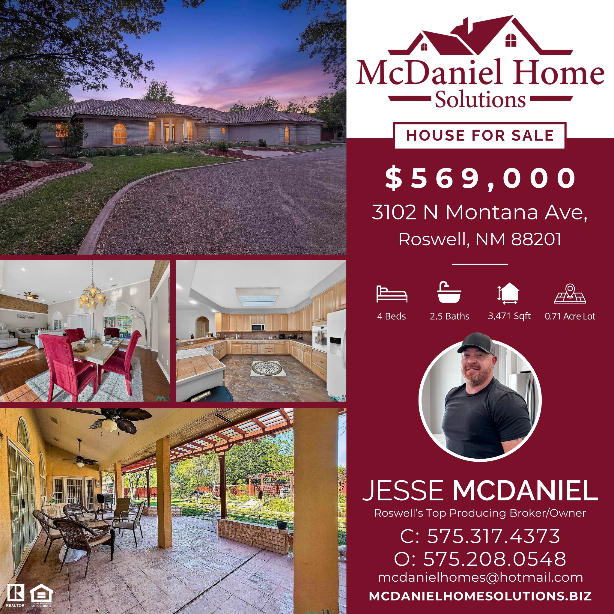 McDaniel Home Solutions Facebook ad: New Mexico Real Estate | New Mexico Homes for Sale