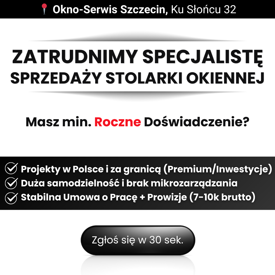 Okno-Serwis Facebook ad: Kliknij i Aplikuj w 30 sek. Bez CV.