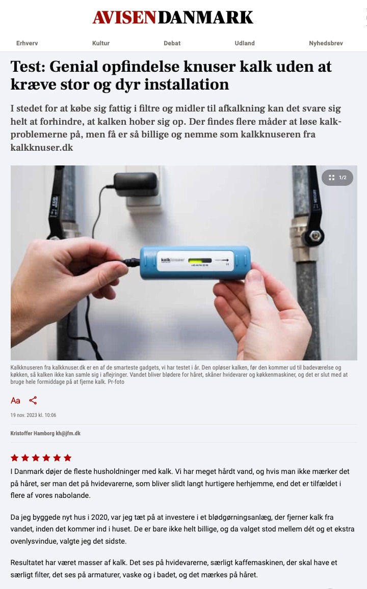 Kalkknuser Facebook ad from Feb 13, 2025