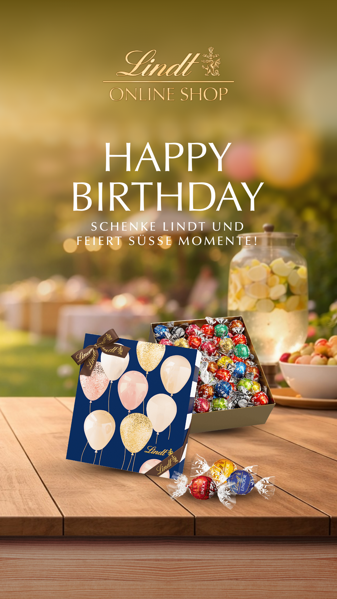 Lindt Facebook ad