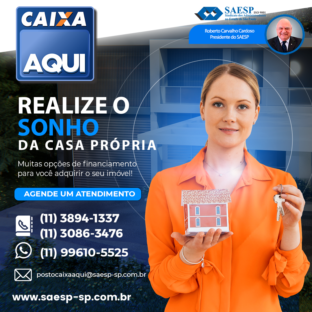 SAESP Facebook ad: Chegou a hora de você sair do aluguel!