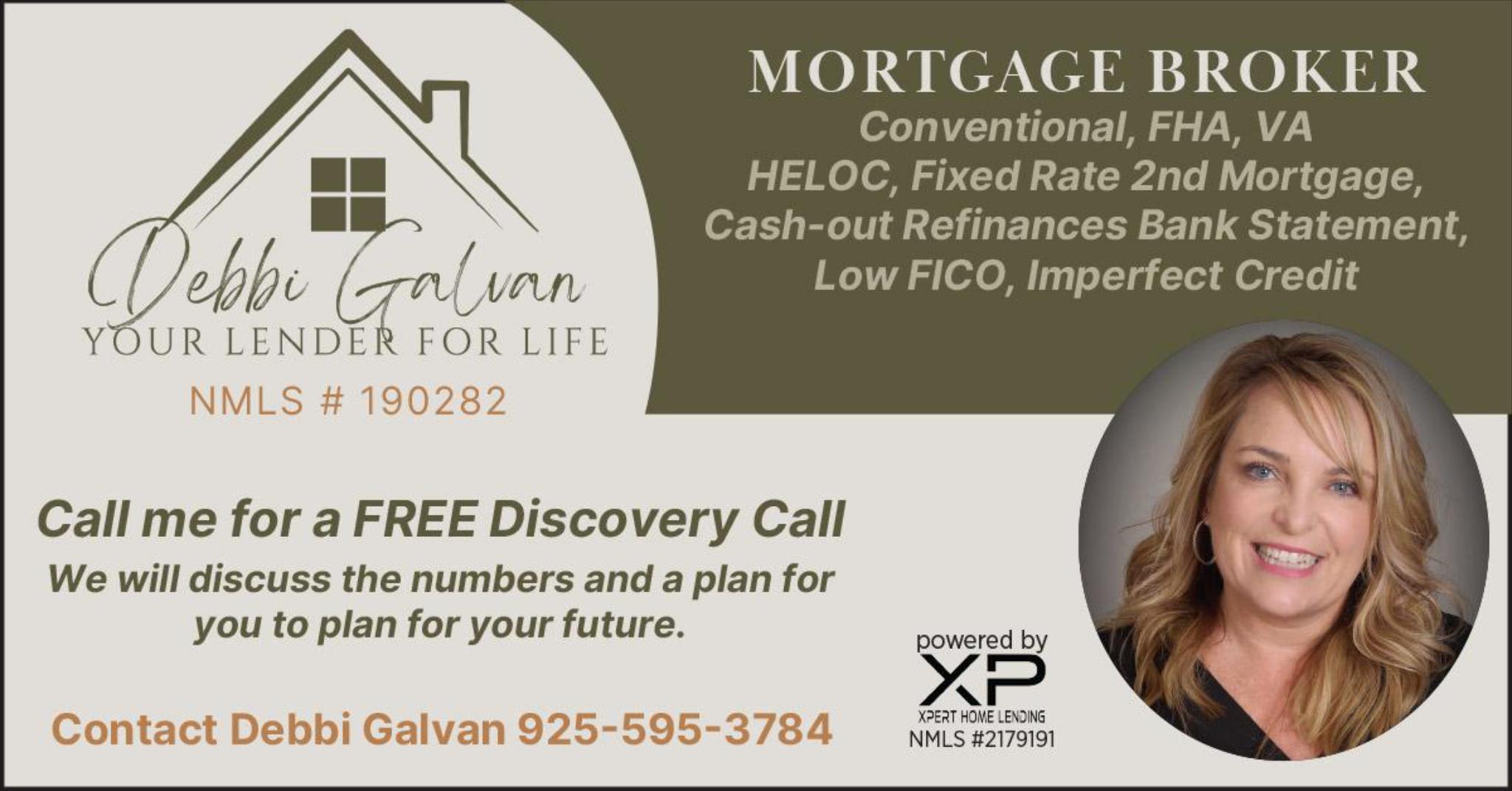 Debbi Galvan - Your Lender For Life - Nmls#190282 Facebook ad