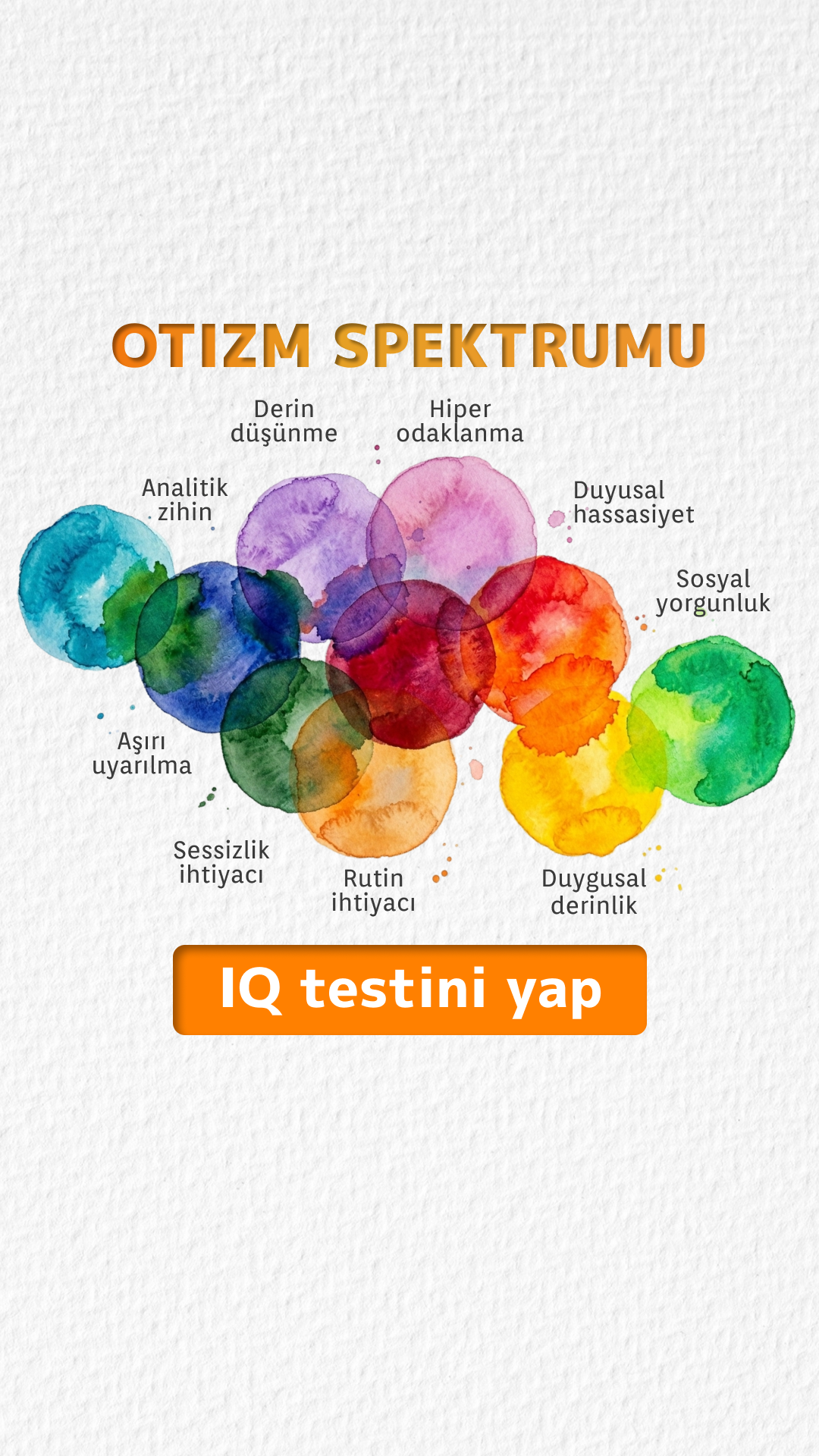 International Brain Test Facebook ad